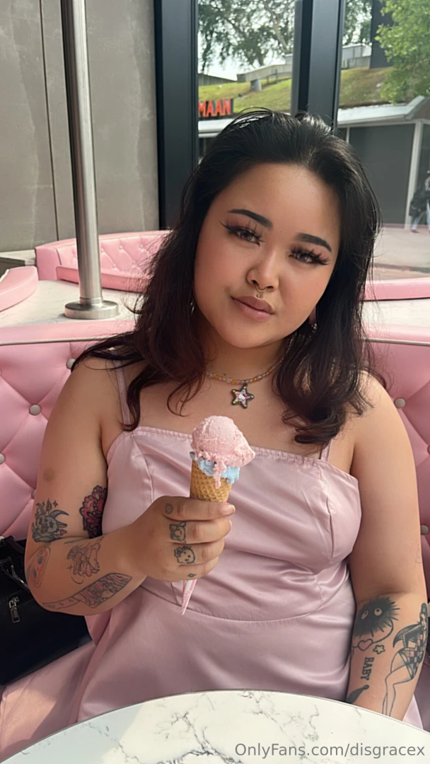 Oof this ice cream s melting almost as fast as you do when i look at 