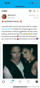 Itskellfire and i got freaky please subscribe to her page and check us part 3