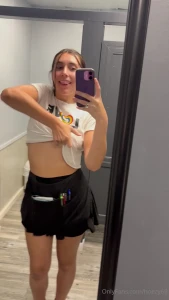 Burger with a side of tits