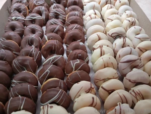 Do you want a mini donut from my bakery