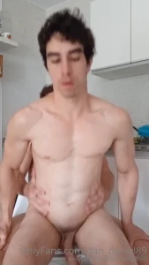 Getting fucked by my ex bf in his kitchen i was visiting my ex bf the