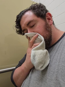 That feeling when you enjoy your own scent at work