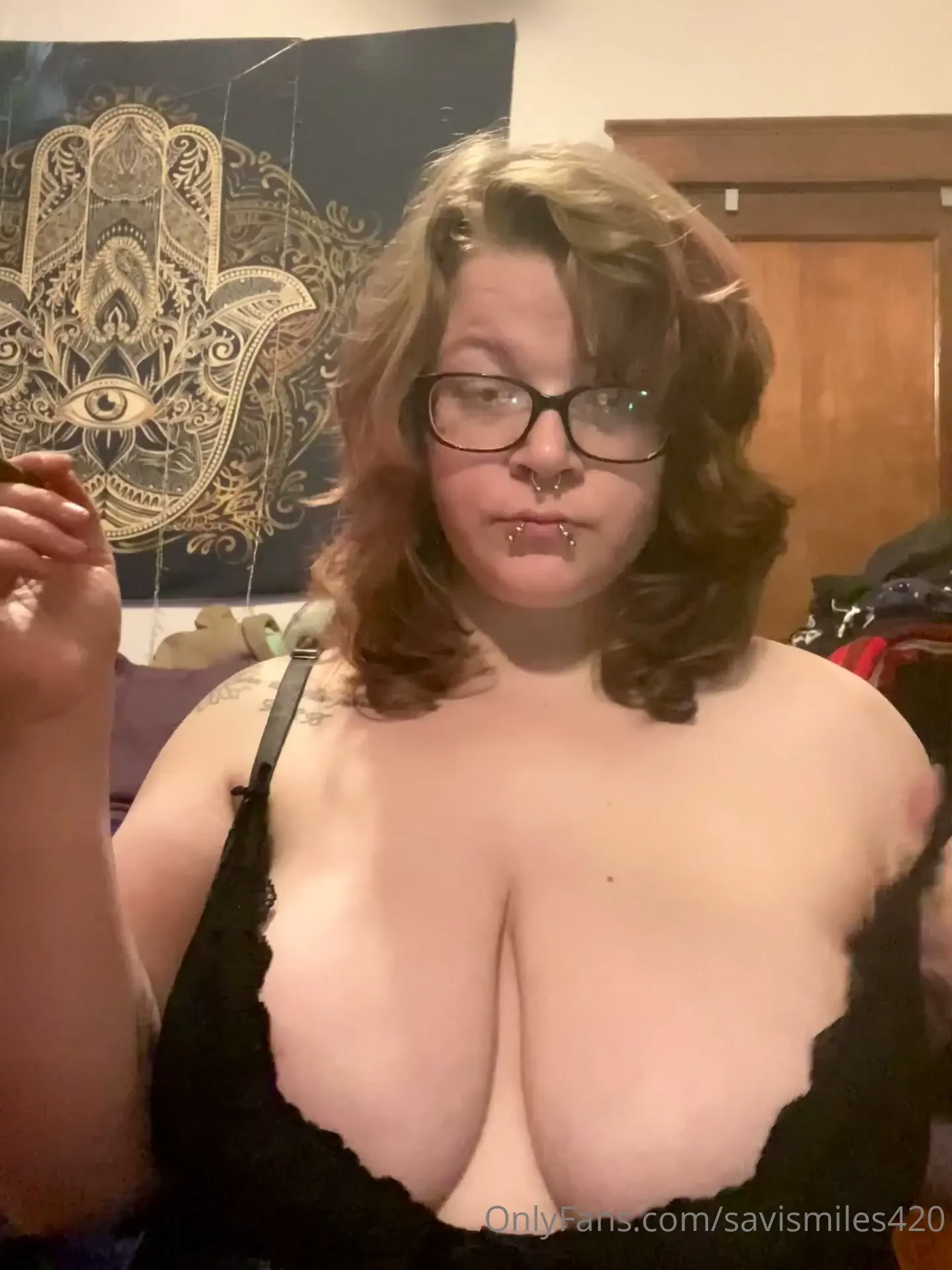 Smoking and making myself horny part 1 