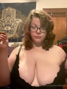 Smoking and making myself horny part 1
