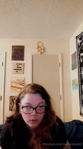 Playing in my black dress while my boyfriend is at work part 5