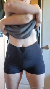 Ready for leg day will you help me stretch my legs