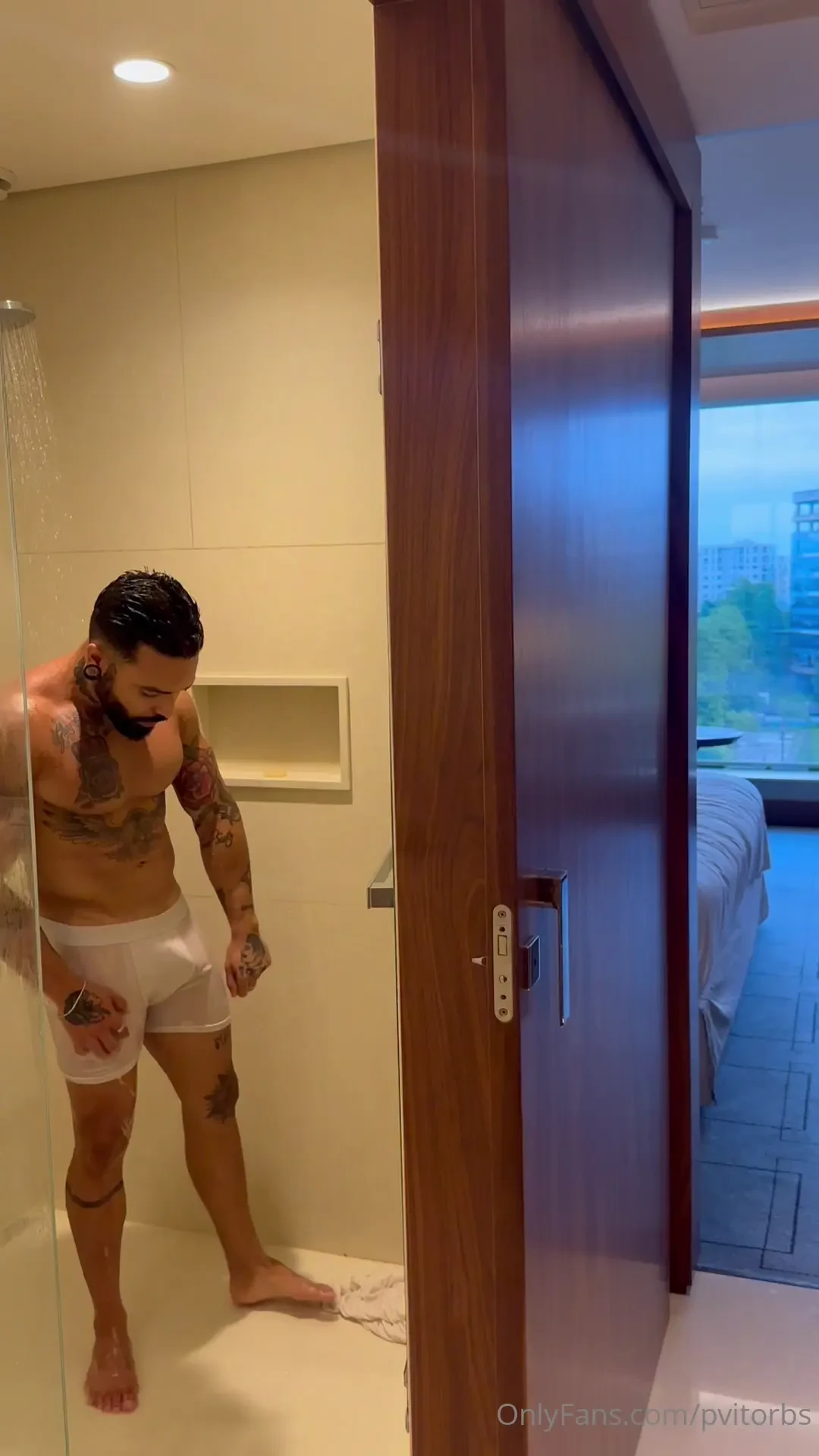 Shower got hotter than usual 