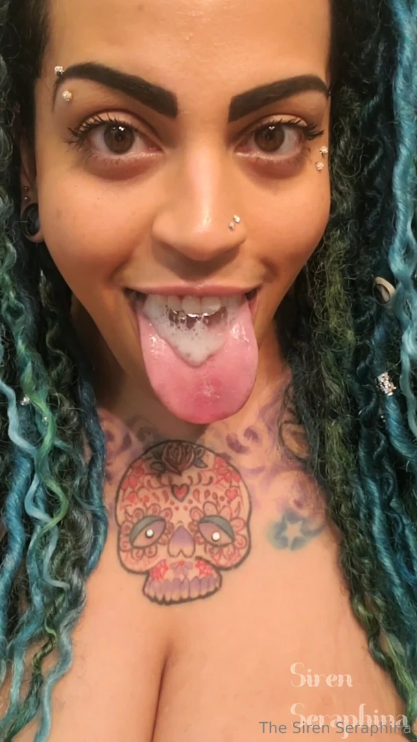 Drippin spit bubbles 