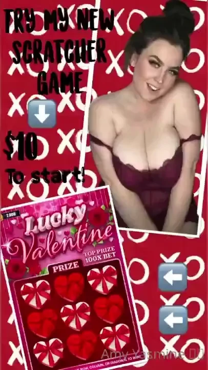 Are you my lucky valentine tip 10 to play test you re lucky with my 
