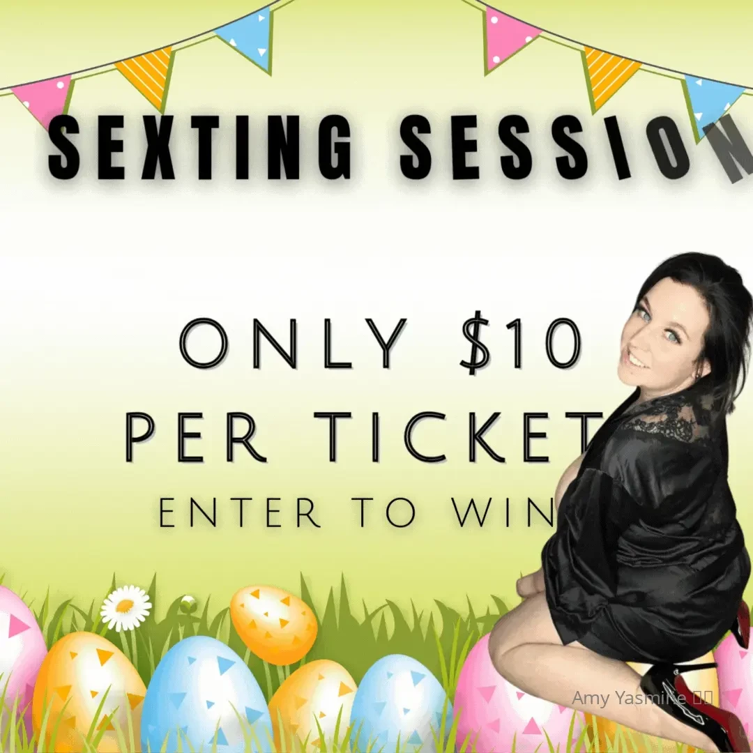 Sexting session raffle 10 per entry - enter as many times you d like part 1 