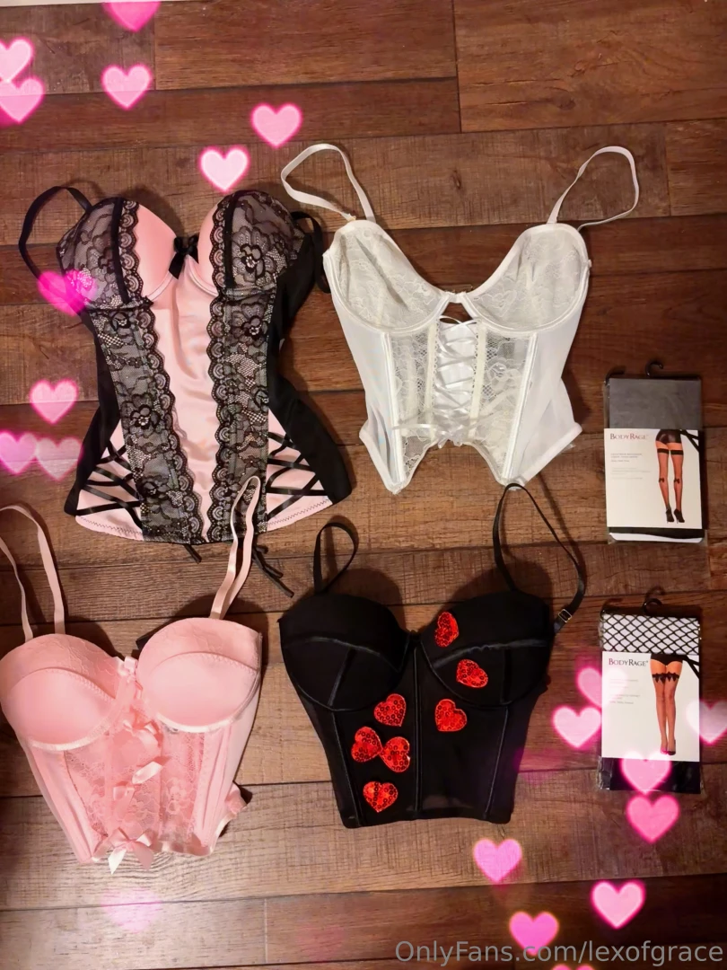 Got some new outfits mostly in preparation for valentine s day message 