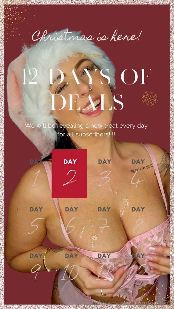 4 days of the christmas calander so far yours will be in your dms part 1 