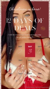 4 days of the christmas calander so far yours will be in your dms part 2