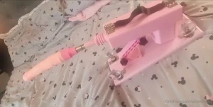 Getting the fuck machine out tonight