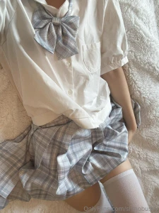 Skirt and stockings outfit picture set exclusive to ppv includes seven part 6