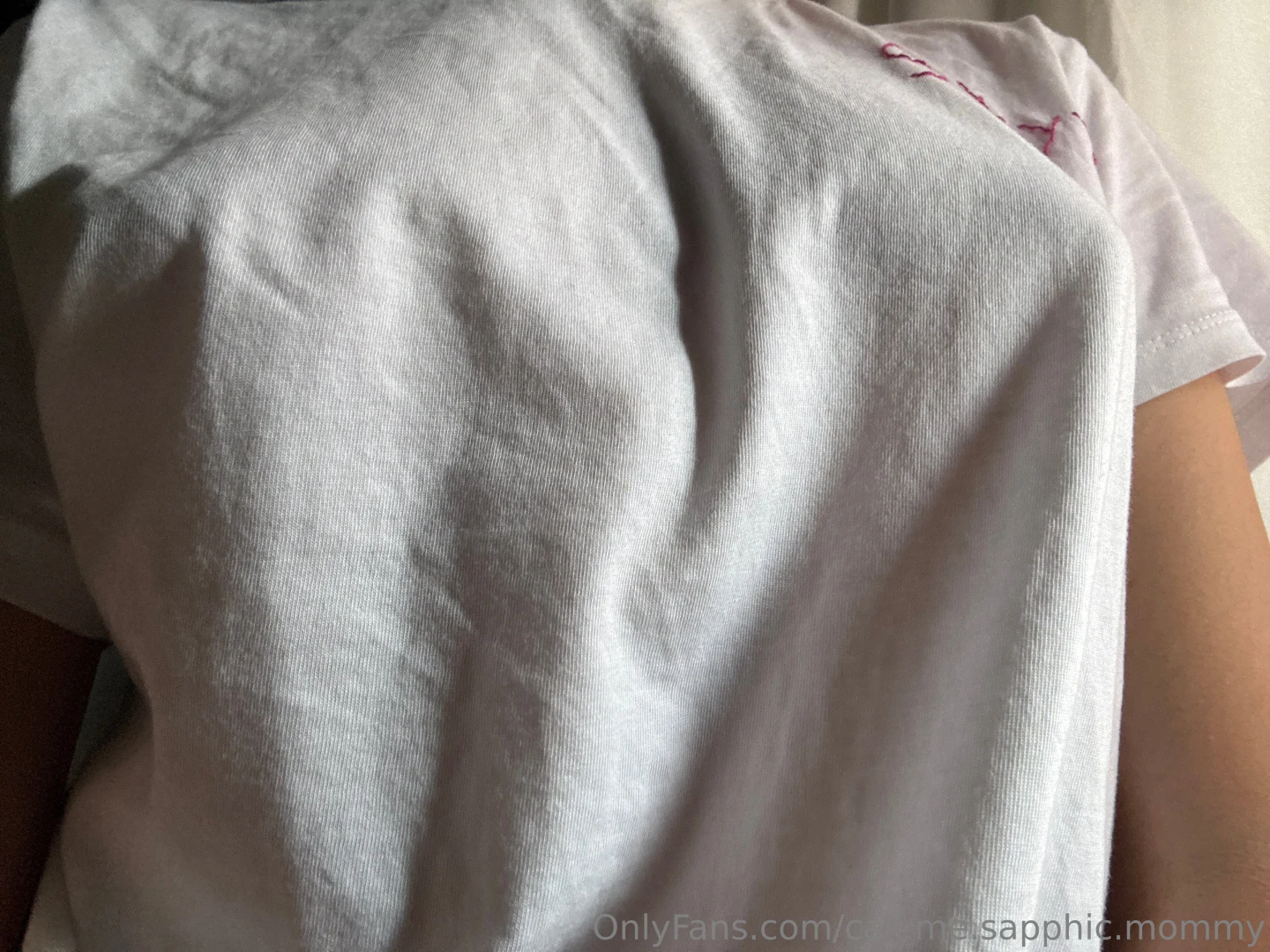 Guess what i m wearing under my shirt nuede boobs sexy 