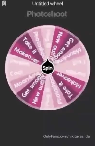 Sissy task wheel a special spin the wheel especially for sissy sluts
