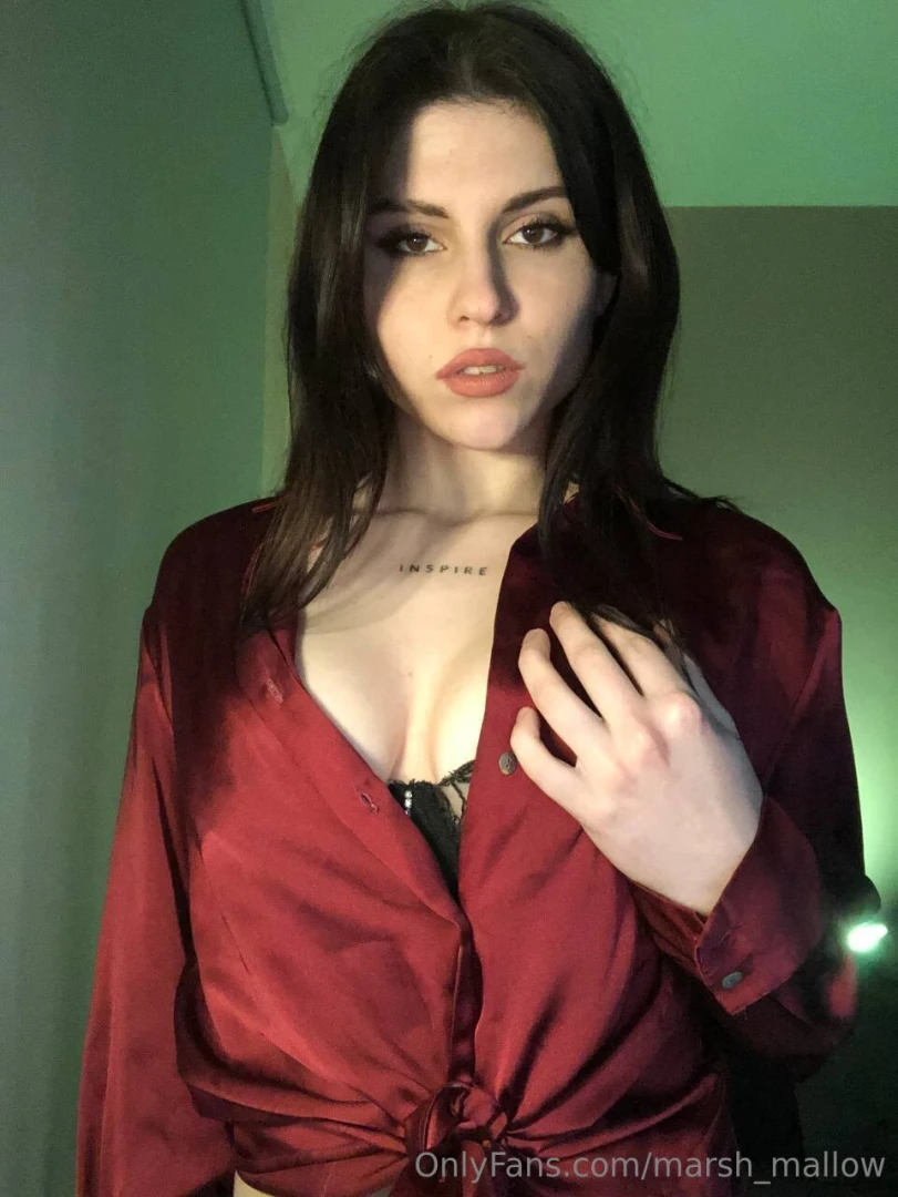 My red robe is slightly ajar and the look promises hot nights want to 