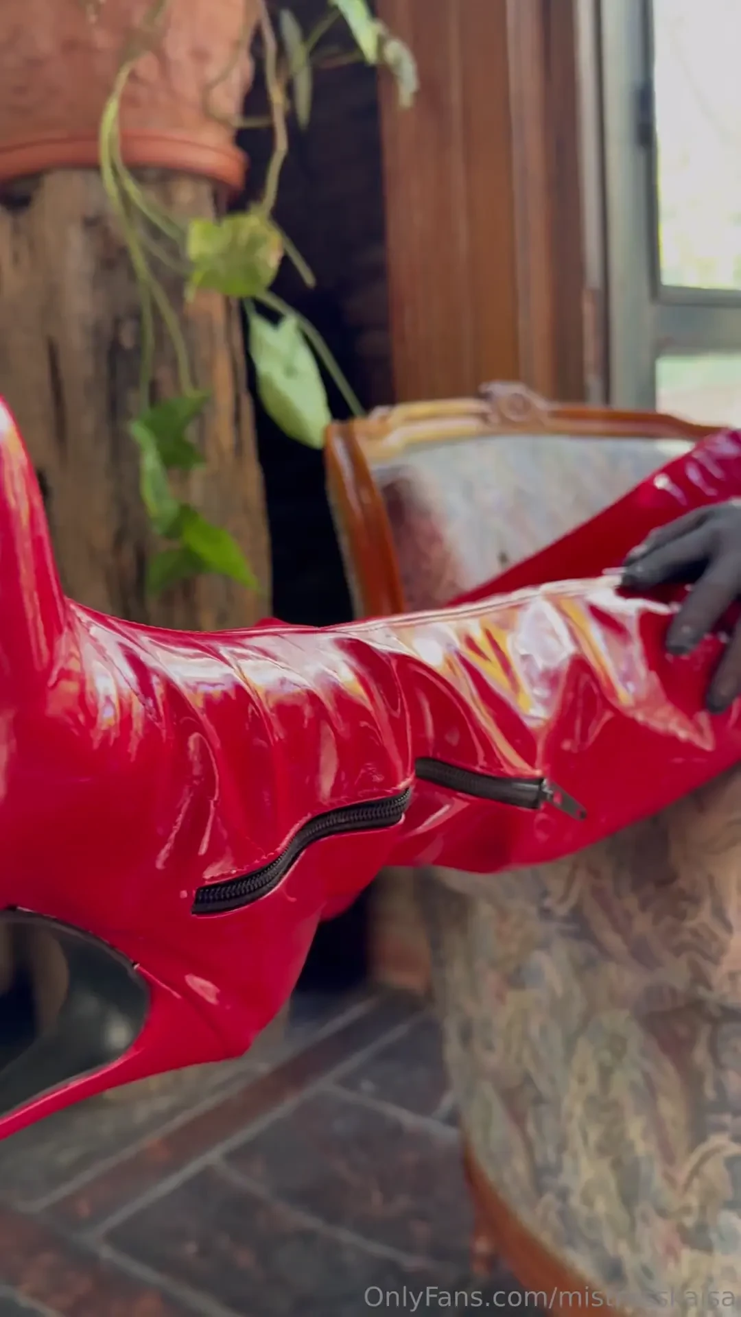 My boots deserve more than your gaze would you dare to kneel for them 