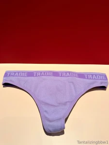 Size 10 12 thong 30 1 day wear includes 2 pictures for proof of wear