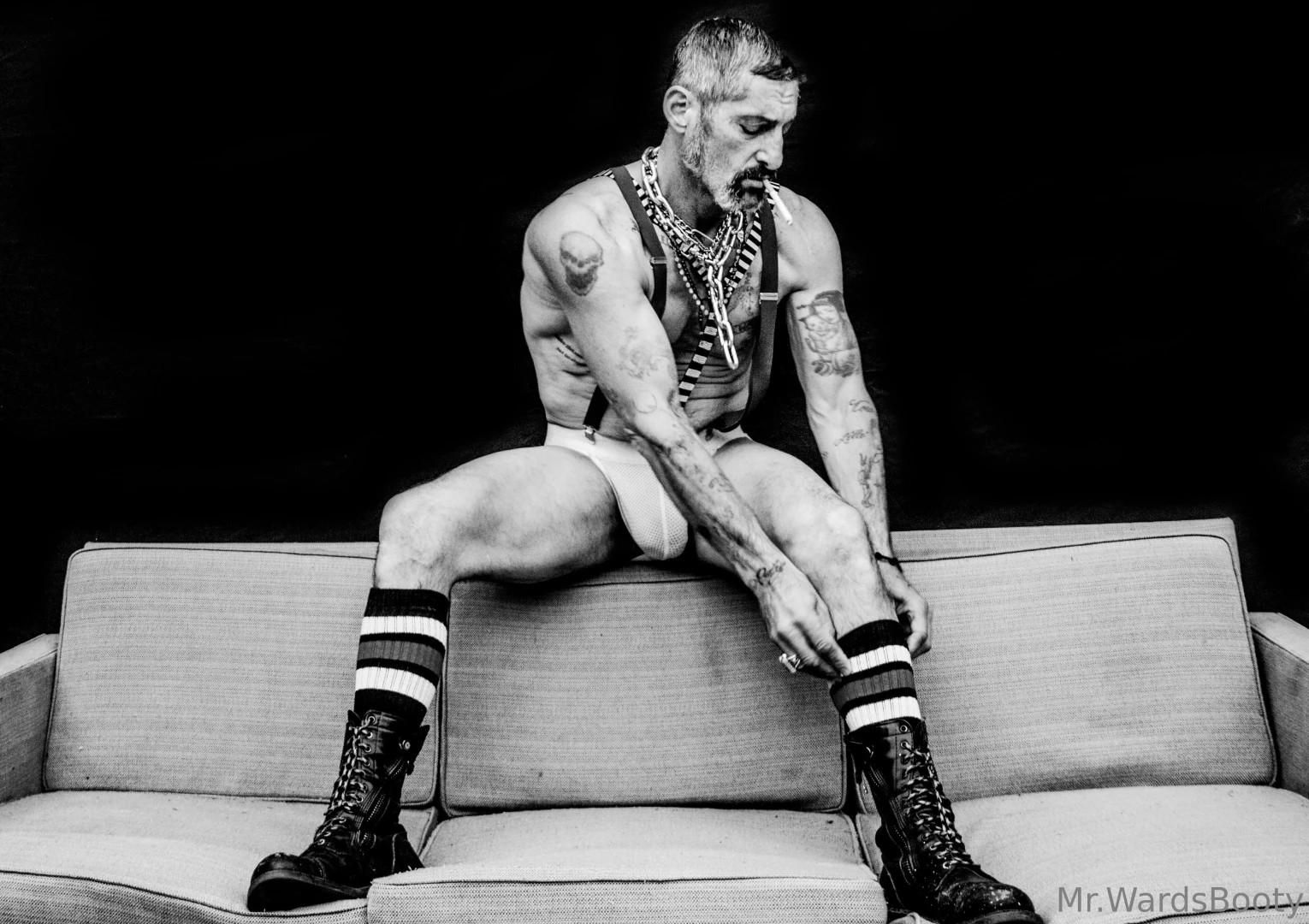 Jockstrap and suspenders free bundle for my hardcore beautiful fans i 