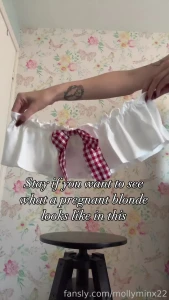 Fyp reveal pregnant blonde cute petite smalltits british blonde