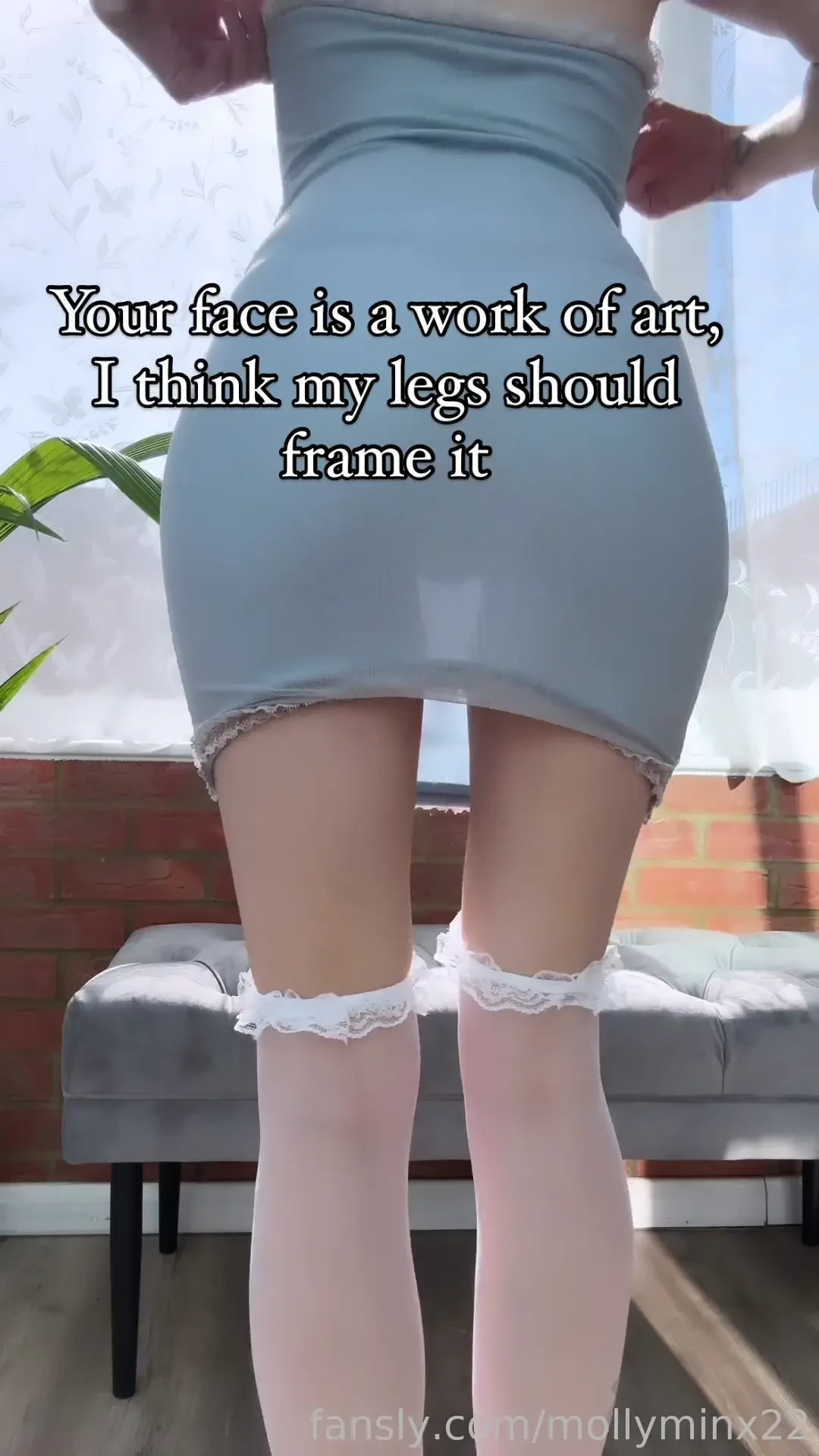 Fyp legs ass dress tight blonde tease british uk 