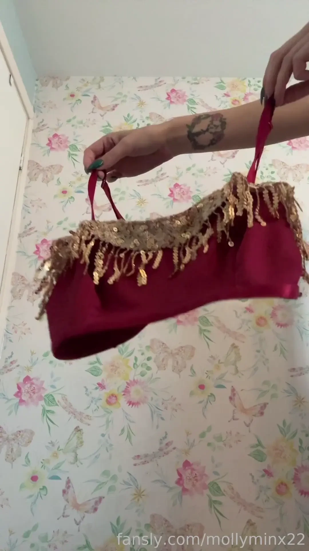 Can i dance for you fyp pregnant bellydancing blonde british milf 