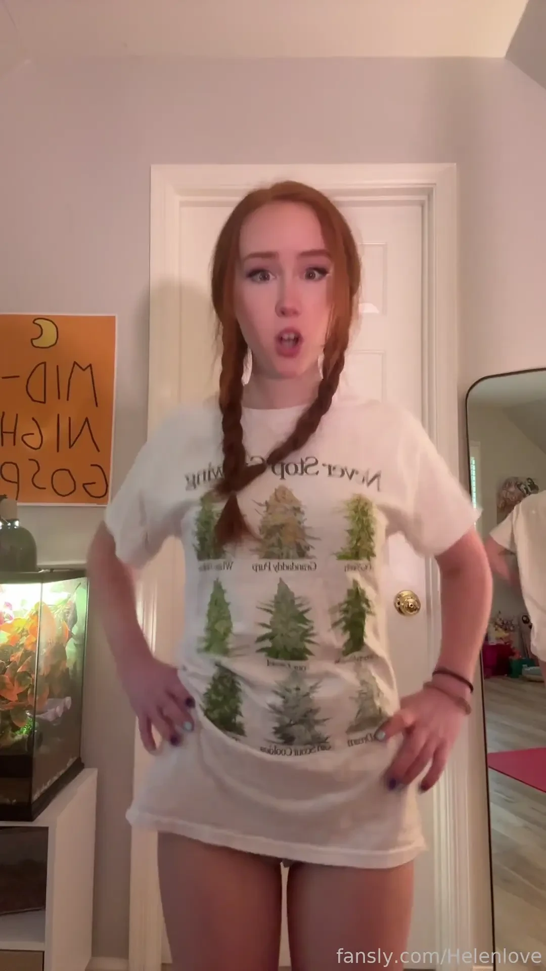 Am i being a little naughty redhed ginger foxygirl gfe hornyteen lewd 