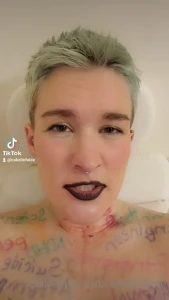 I was trying to take a sexy bath video for you and i had a slight