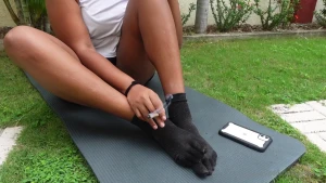 I decided to record my post gym smoke session earlier today the new