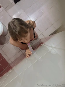 Impegnata con un esercizio molto importante per i miei preferiti