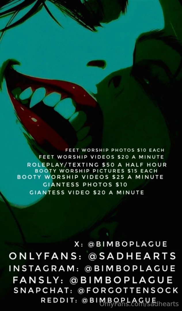 My latest menu part 1 