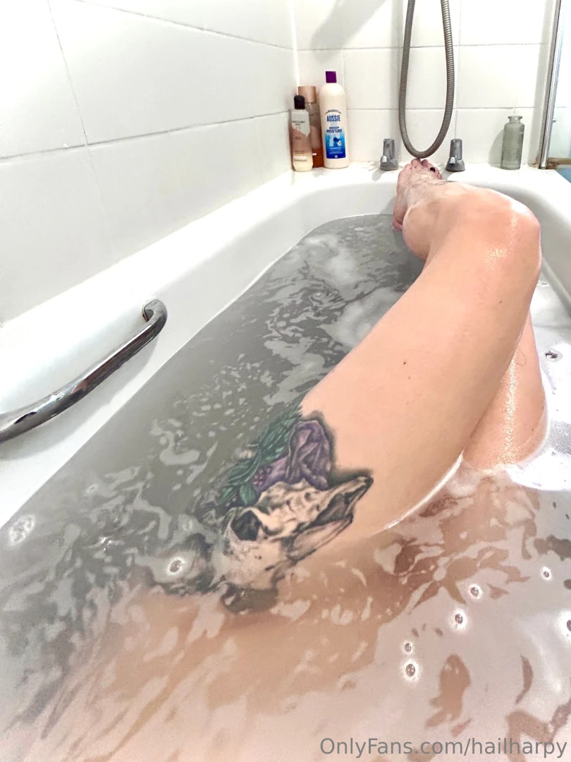 Soaking away the sins of today would you like a sip 