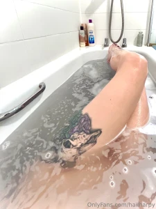 Soaking away the sins of today would you like a sip