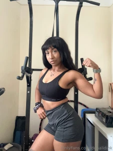 Getting distracted before my workout and flashing my bits tags gym part 2