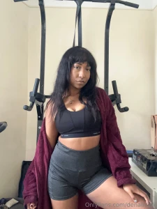 Getting distracted before my workout and flashing my bits tags gym part 6