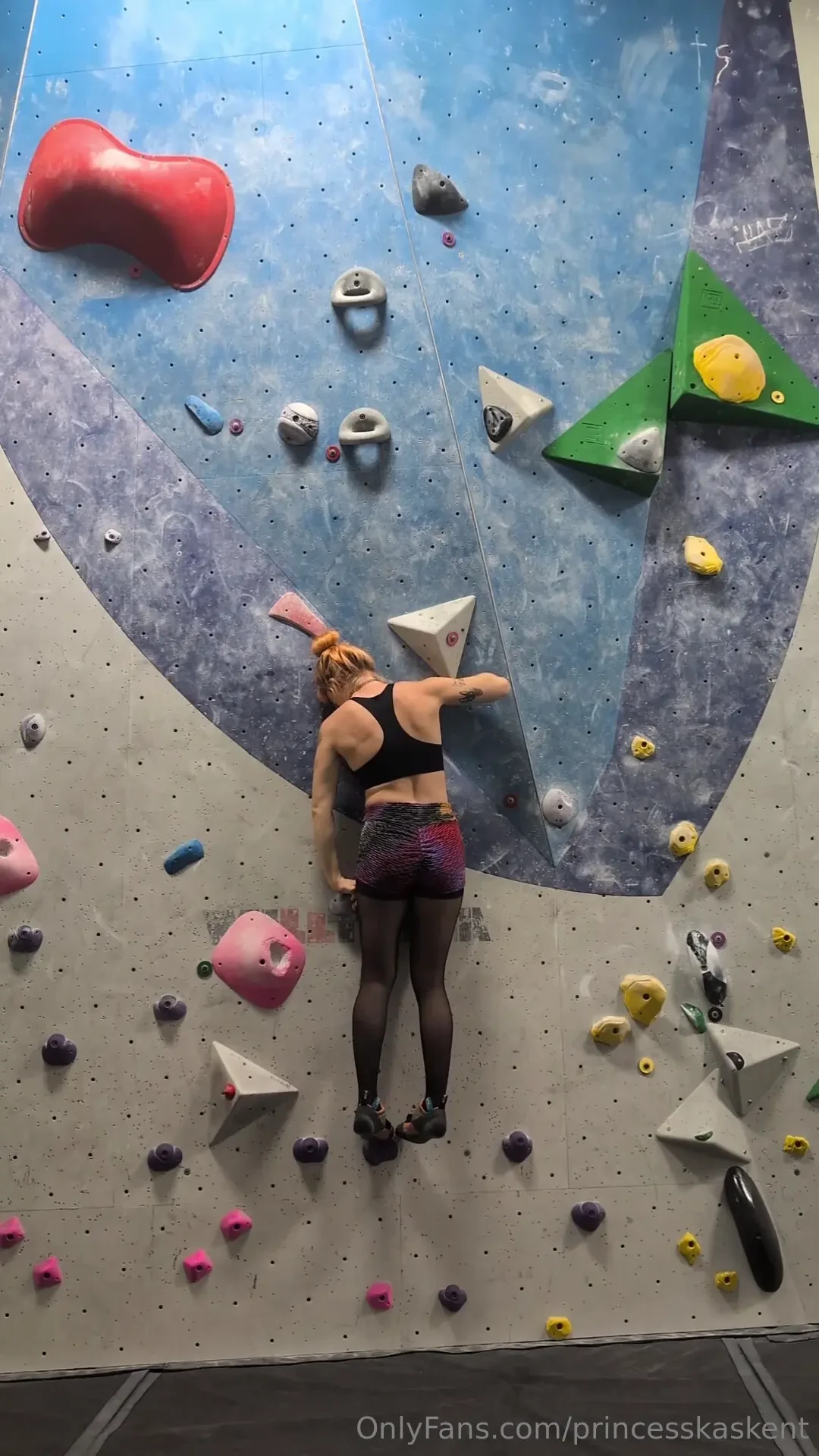 Would you be able to focus on climbing or would you be distracted by 