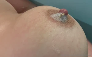 You can see my heartbeat in my titty