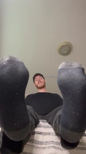 Nice long goon session for you foot sluts under my sweaty double