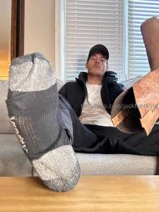 Come take off these sweaty leather boots and stuff them full with fag part 1