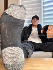 Come take off these sweaty leather boots and stuff them full with fag part 6