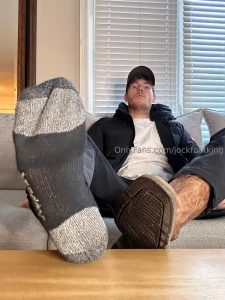 Come take off these sweaty leather boots and stuff them full with fag part 4