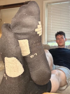 These socks are so thick and sweaty