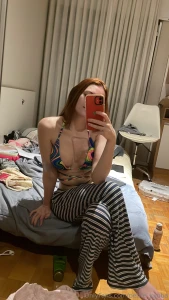 This weekend i went out and showed off my breasts with a huge neckline part 1