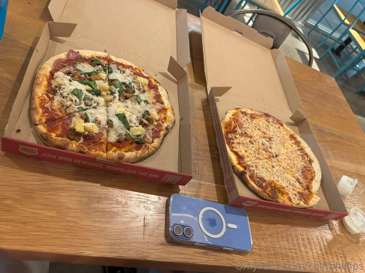 Which type of pizza are you personally mine is the one with all the 