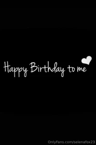 It s my birthday and for my birthday i decided to make you some new