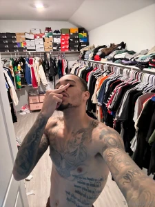 My closets big enough for the both of us