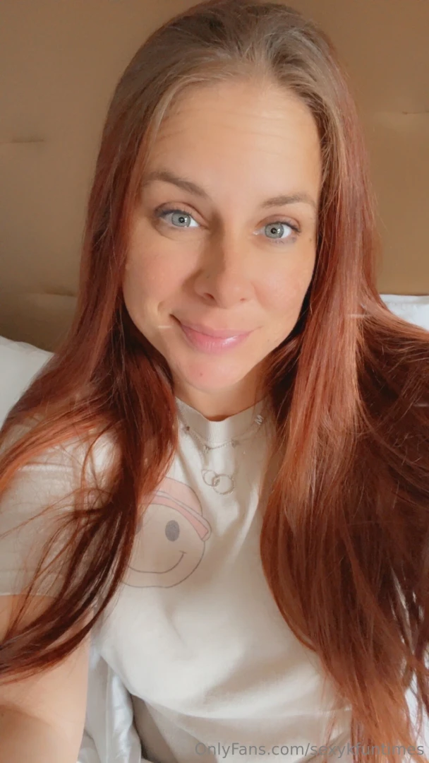 Good morning woke up refreshed how about y all 