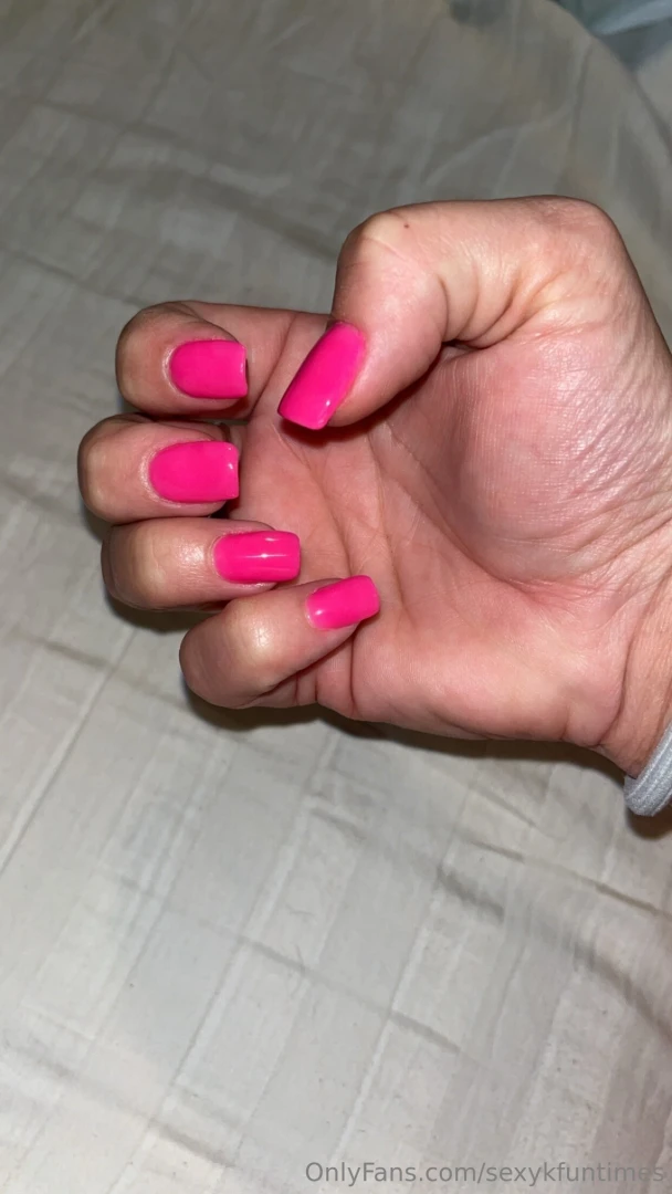 Nails and toes are done part 1 